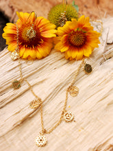 Load image into Gallery viewer, Full power 7 chakras silver 925 (Gold plated) necklace