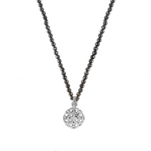 Load image into Gallery viewer, Unity choker (carnelian. lapis, malachite, labradorite, pyrite, howlite) with silver 925 charm