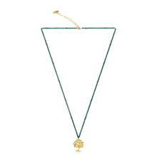 Load image into Gallery viewer, Unity choker (carnelian. lapis, malachite, labradorite, pyrite, howlite) with silver 925 charm