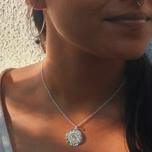Load image into Gallery viewer, Sun power silver 925 (gold plated) chain necklace
