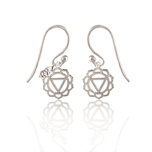 Load image into Gallery viewer, Simplicity 7 Chakras silver 925 earrings
