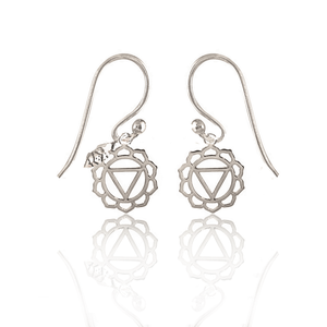 Simplicity 7 Chakras silver 925 earrings