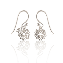 Load image into Gallery viewer, Simplicity 7 Chakras silver 925 earrings
