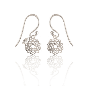 Simplicity 7 Chakras silver 925 earrings