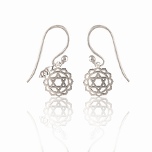 Load image into Gallery viewer, Simplicity 7 Chakras silver 925 earrings
