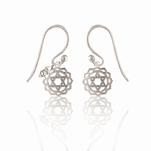 Simplicity 7 Chakras silver 925 earrings