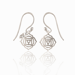Simplicity 7 Chakras silver 925 earrings