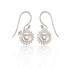 Load image into Gallery viewer, Simplicity 7 Chakras silver 925 earrings
