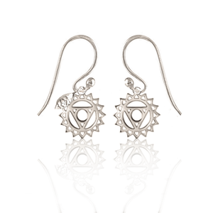 Simplicity 7 Chakras silver 925 earrings