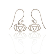 Load image into Gallery viewer, Simplicity 7 Chakras silver 925 earrings
