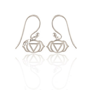 Simplicity 7 Chakras silver 925 earrings
