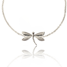 Load image into Gallery viewer, Totem Dragonfly Silver 925 (Gold plated) bracelet
