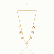 Load image into Gallery viewer, Full power 7 signs silver 925 (Gold plated) necklace
