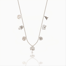 Load image into Gallery viewer, Full power 7 signs silver 925 (Gold plated) necklace
