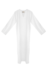 Load image into Gallery viewer, Wisdom long tunic Cotton / off white / S-M

