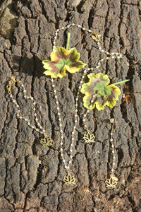 Time to time earrings (carnelian. lapis, malachite, pink quartz, pyrite, howlite) with silver 925 charm