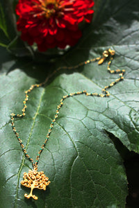 Time to time necklace (cornelian. lapis, malachite, pink quartz, pyrite, howlite) with silver 925 charm