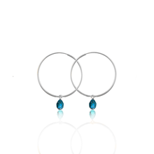 Load image into Gallery viewer, Symmetric harmony Crystal Drops Silver 925 Earrings

