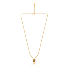 Load image into Gallery viewer, Dosha (Kapha, Pitta, Vata) silver 925 gold plated necklace
