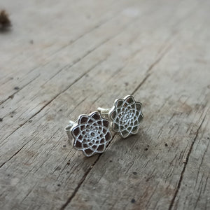 Dosha (Vata, Pitta, Kapha) silver 925 studs