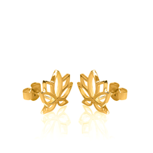 Load image into Gallery viewer, Simplicity silver 925 gold plated studs
