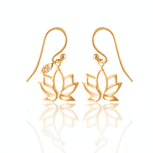 Simplicity (Moon, Sun, Mandala, Tree of life, Lotus) silver 925 gold plated earrings