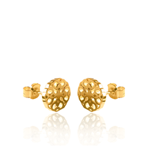 Load image into Gallery viewer, Simplicity silver 925 gold plated studs
