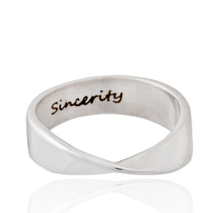 Mobius ring (Love/Sincerity/Generosity) silver 925