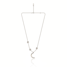 Load image into Gallery viewer, Moon power silver 925 necklace
