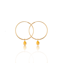 Load image into Gallery viewer, Symmetric harmony Crystal Drops Silver 925 gold plated Earrings
