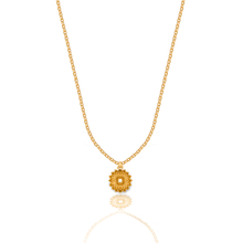 Load image into Gallery viewer, Dosha (Kapha, Pitta, Vata) silver 925 gold plated necklace
