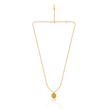 Load image into Gallery viewer, Dosha (Kapha, Pitta, Vata) silver 925 gold plated necklace
