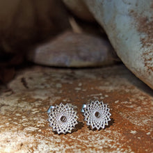 Load image into Gallery viewer, Dosha (Vata, Pitta, Kapha) silver 925 studs
