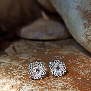 Dosha (Vata, Pitta, Kapha) silver 925 studs