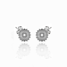 Load image into Gallery viewer, Dosha (Vata, Pitta, Kapha) silver 925 studs
