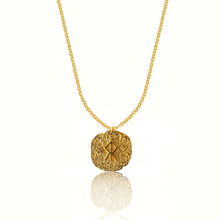 Load image into Gallery viewer, Protection Talisman RUNE Silver 925 (Gold plated) necklace
