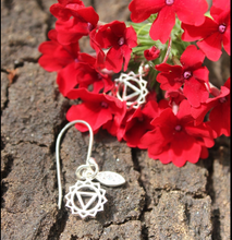 Load image into Gallery viewer, Simplicity 7 Chakras silver 925 earrings

