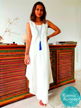 Load image into Gallery viewer, Simplicity dress bamboo silk / off white / S, M
