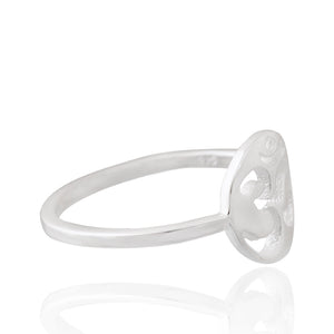 Simplicity silver 925 ring (Lotus/Mandala/Om)