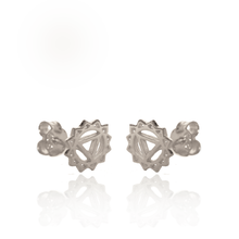Load image into Gallery viewer, Simplicity chakra silver 925 studs
