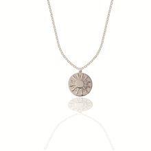 Load image into Gallery viewer, Sun power silver 925 (gold plated) chain necklace
