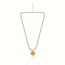 Load image into Gallery viewer, Sun power silver 925 (gold plated) thread necklace
