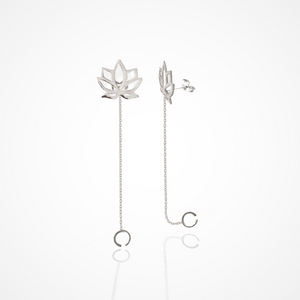 TIme Loop Silver 925 earrings