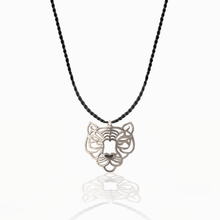 Load image into Gallery viewer, Totem Tiger Silver 925 (Gold plated) thread necklace
