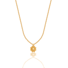 Load image into Gallery viewer, Dosha (Kapha, Pitta, Vata) silver 925 gold plated necklace
