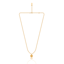 Load image into Gallery viewer, Dosha (Kapha, Pitta, Vata) silver 925 gold plated necklace
