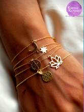 Load image into Gallery viewer, Simplicity silver 925 gold plated bracelet
