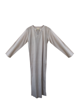Load image into Gallery viewer, Wisdom long tunic Cotton / sand / S-M
